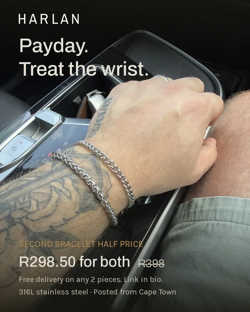 Harlan Meta ad: Payday. Treat the wrist.